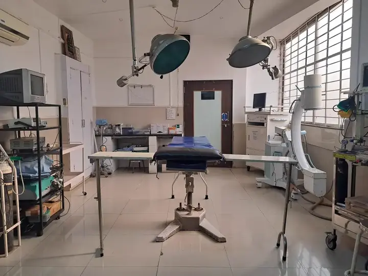 Well-equipped operation theatre