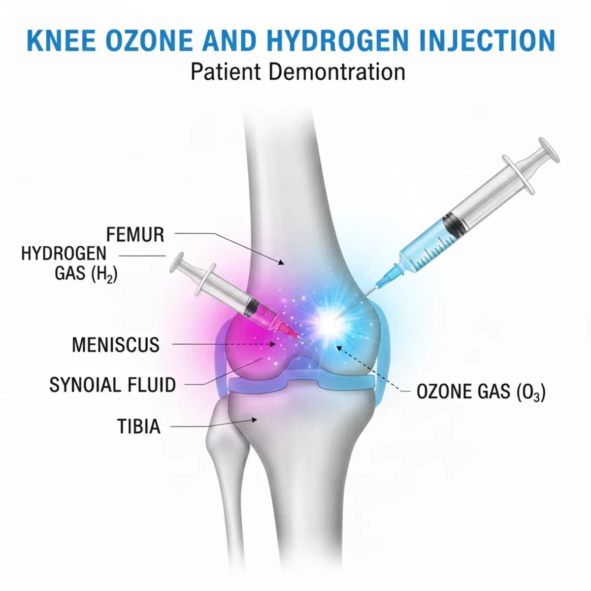 Ozone injections